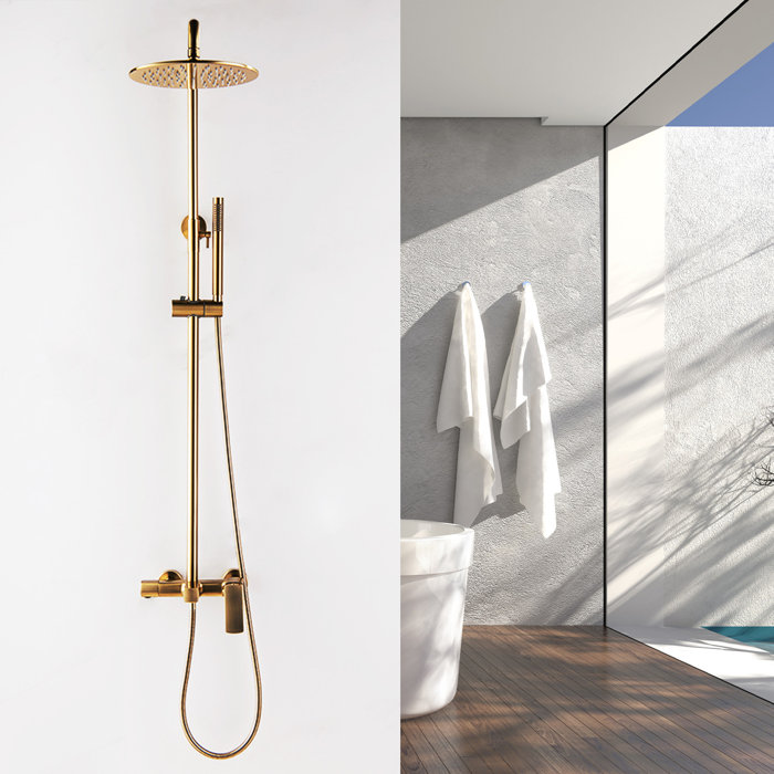 MODLAND Complete Shower System with Rough inValve & Reviews Wayfair